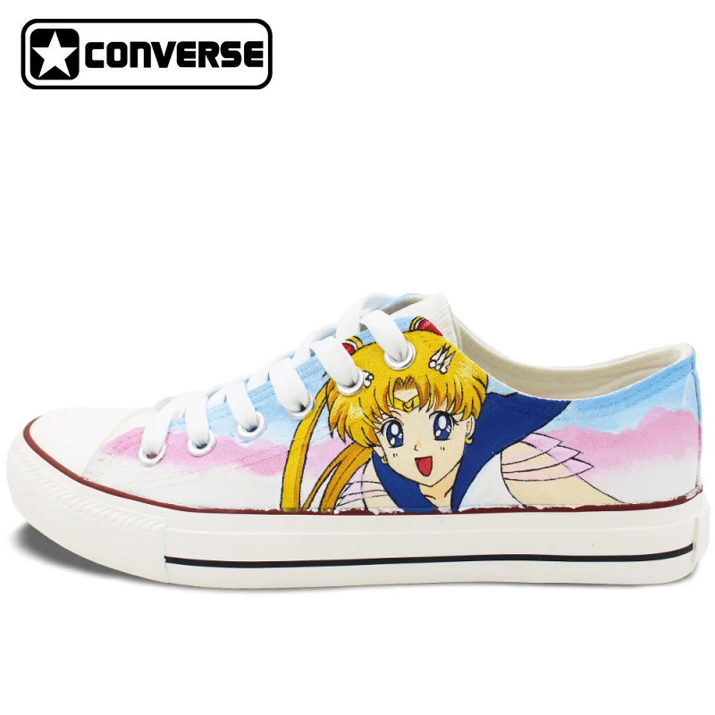 Prix pour Sailor Moon Converse All Star Femmes Hommes Sneakers Homme Femme Anime Design Personnalisé Peint À La Main Toile Chaussures Filles Garçons Cosplay cadeau Prix pour Sailor Moon Converse All Star Femmes Hommes Sneakers Homme Femme Anime Design Personnalisé Peint À La Main Toile Chaussures Filles Garçons Cosplay cadeau