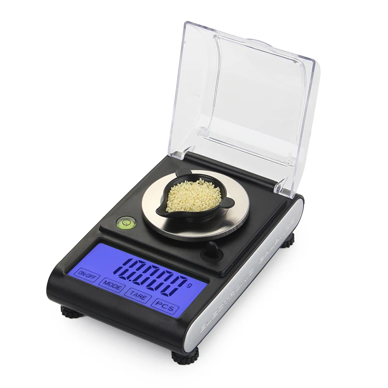 50g/0.001g Touch Screen Digital Milligram Scale 0.001g Electronic Lab Laboratory Balance Weight