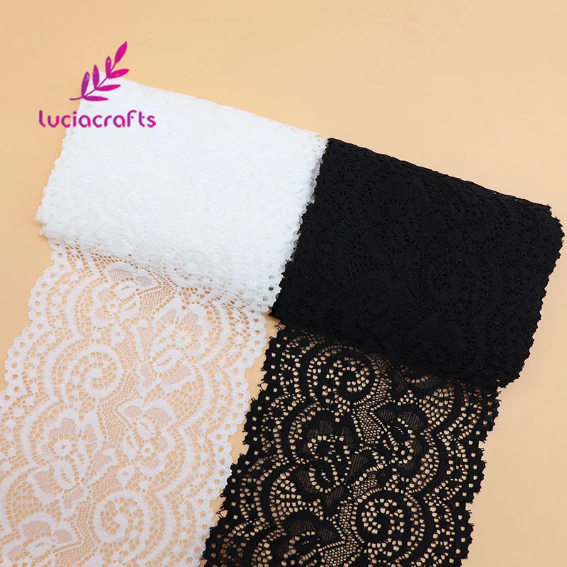 

Lucia crafts 2yards/lot 10.5cm Lace Fabric Trim Ribbons DIY Sewing Garment Wedding Decoration Accessories Supplies R0506
