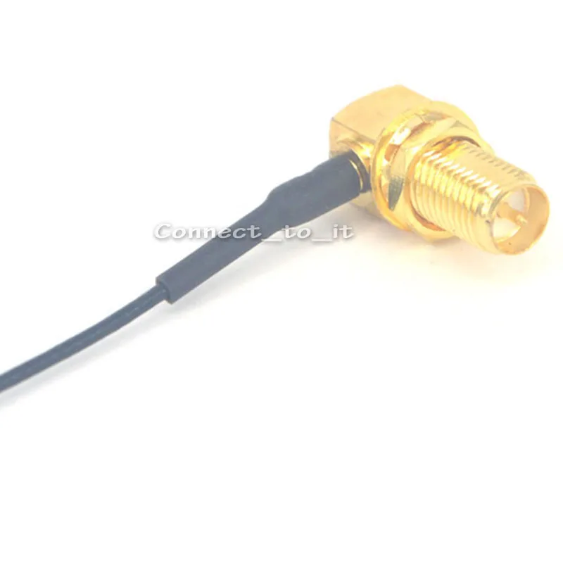 (20 шт./лот) Мини PCI U.FL к RP SMA Гнездовой разъем антенна WiFi кабель Pigtail IPX Удлинительный