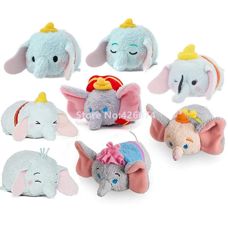 

New Elephants Mrs. Jumbo Mini Plush Smartphone Cleaner Kids Stuffed Toys For Children Gifts