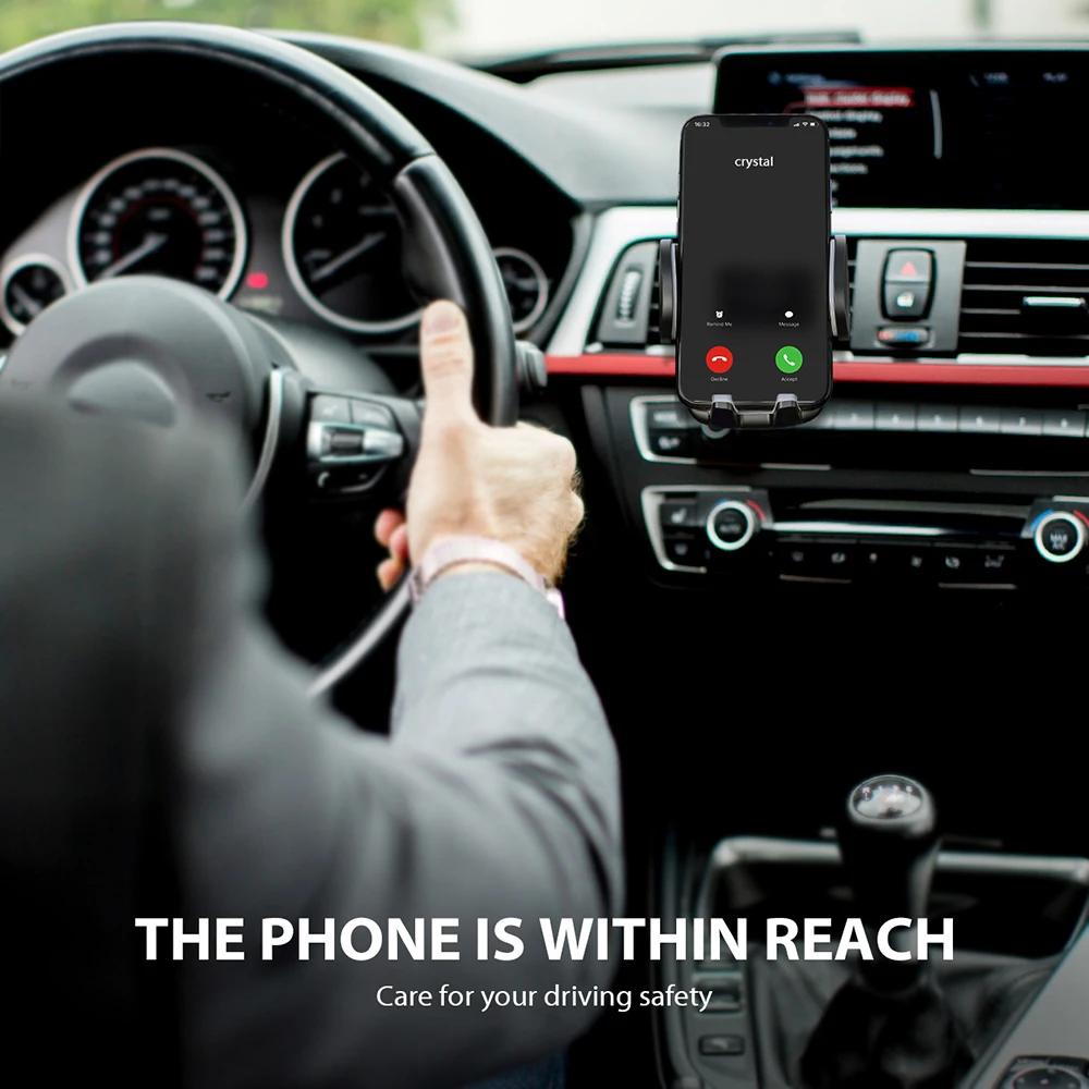 Mpow автомобильный держатель на вентиляционное отверстие, Универсальный Регулируемый держатель на приборную панель для мобильного телефона, вращение на 360 градусов для iPhone X/8 samsung