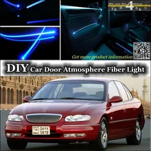 Для Chevrolet Caprice внутренний окружающий свет тюнинг атмосферное волоконно-оптическое освещение внутри дверной панели освещение для настройки
