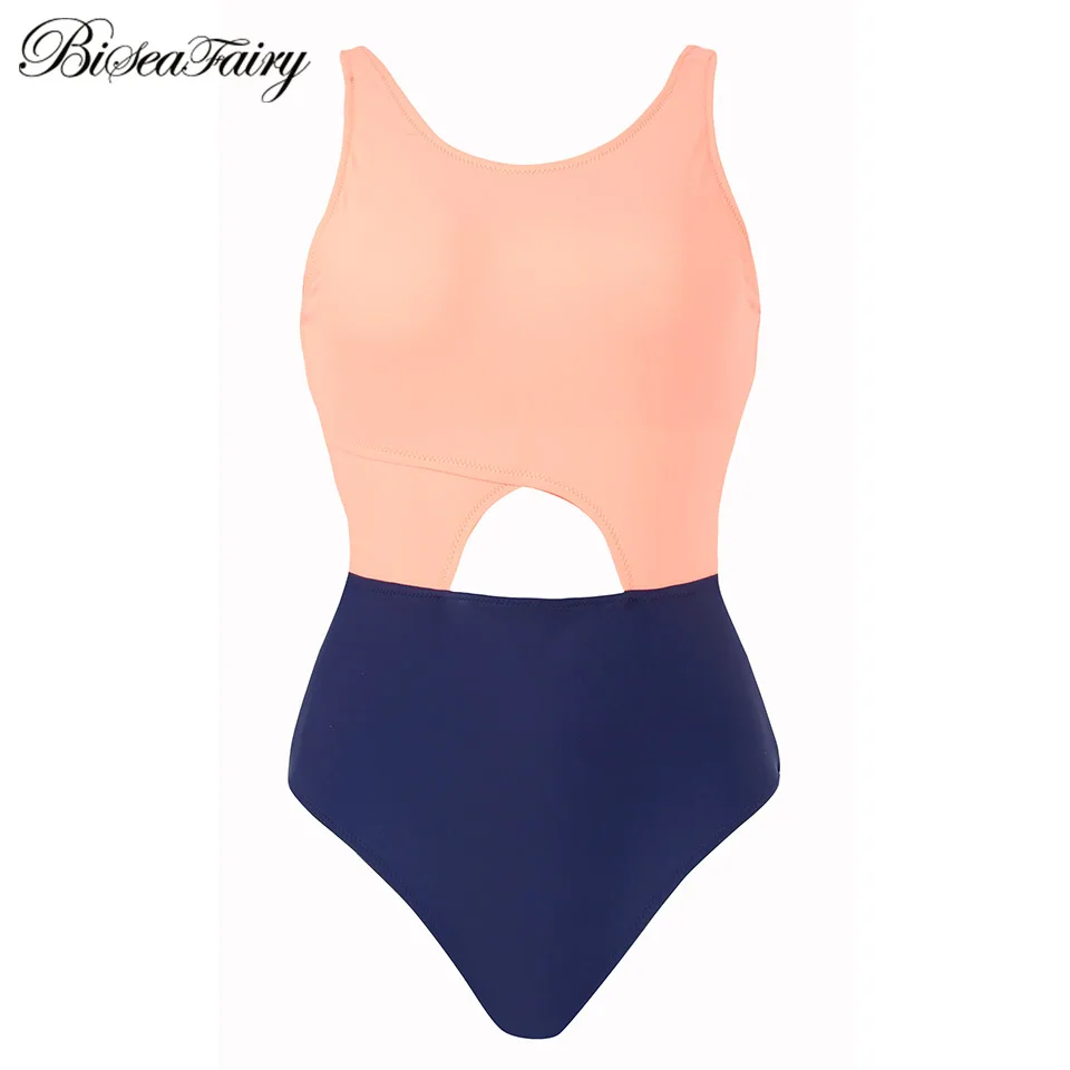 Женский купальный костюм BISEAFAIRY Цельный купальник пляжная одежда монокини XL лето