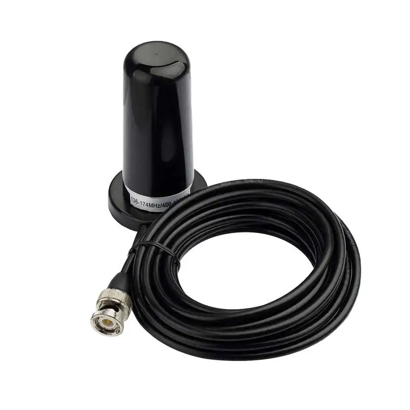 Tanie Vhf Uhf szynki Two Way Radio Cb radiowy skaner anteny, nmo uchwyt magnetyczny do montażu na podstawa Bnc męski anteny dla Motorola obsługi Uniden W