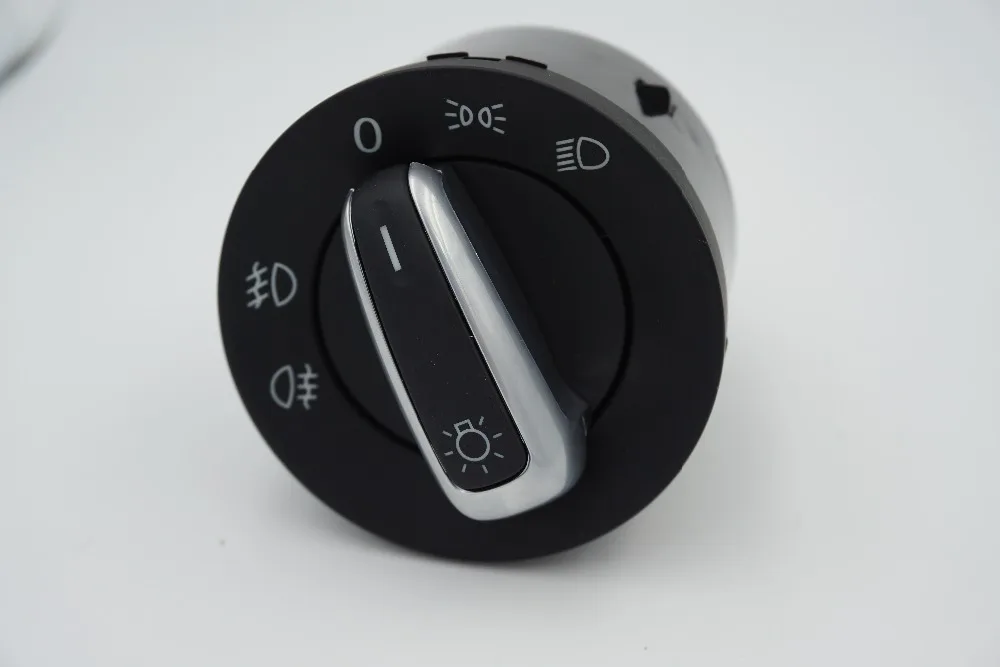 

chrome european headlight switch vw golf 5 6 gti mk5 mk6 jetta 5 6 passat b6 touran tiguan oem 5nd 941 431 a new free shipping