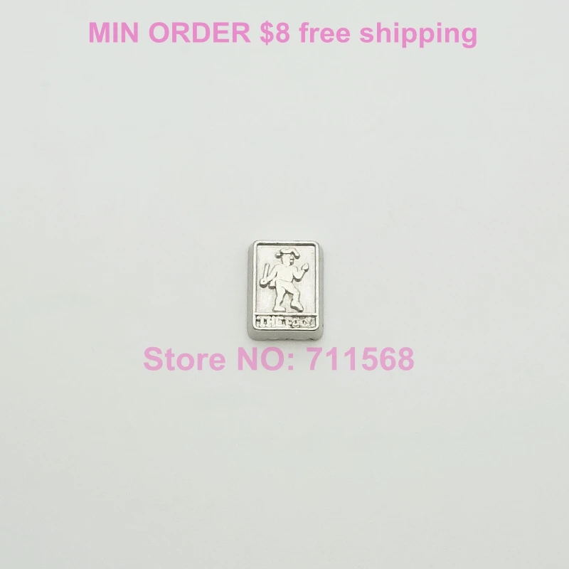 

The Fool Floating Charms Tarot Card Glass Locket Charms Pendants For DIY Floating Locket Finding Accessories
