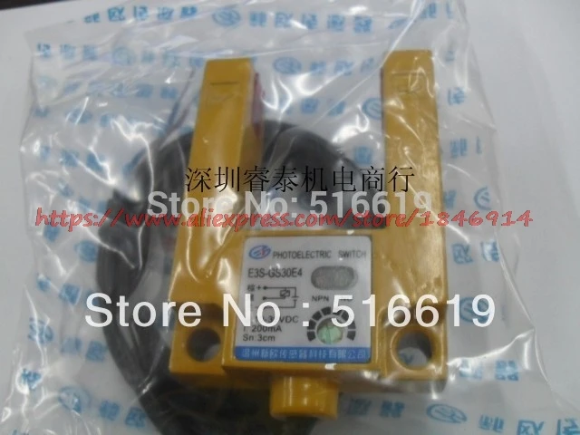 Фотоэлектрические датчики E3S GS30E4 /U шириной 30 мм может заменить GS3E4 gm|photoelectric