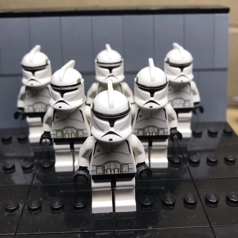

HOT Magic Star Wars playmobil Building Blocks starwars leia Sith Lord Darth Vader Maul Chewbacca Sidious sniper toys kits H