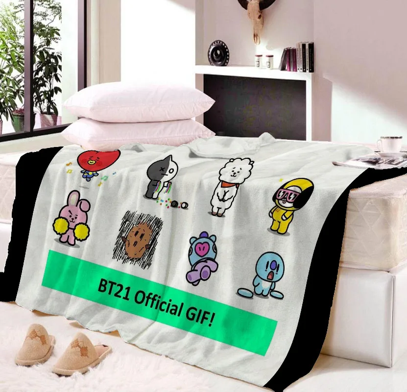 Одеяло с мультяшной собачкой и кошкой для детей, зимние фланелевые одеяла с коком для дня рождения