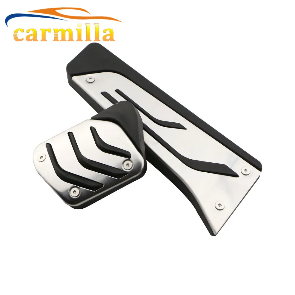 2 шт./компл. на Нержавеющая сталь топлива педаль тормоза Педали для езды