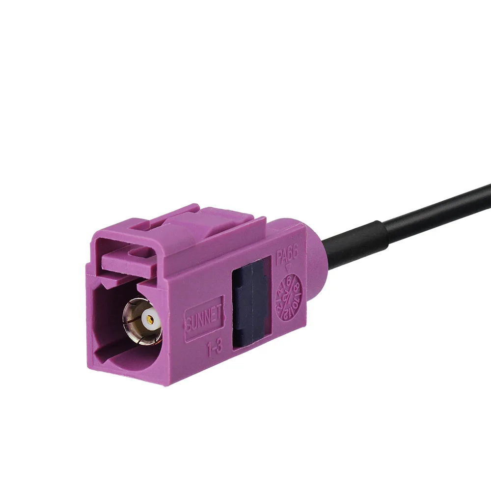 Superbat 2320-2345MHz 자동차 위성 라디오 안테나 Fakra H 바이올렛 여성 잭 커넥터 안테나 (시리우스 XM 라디오 시스템용)