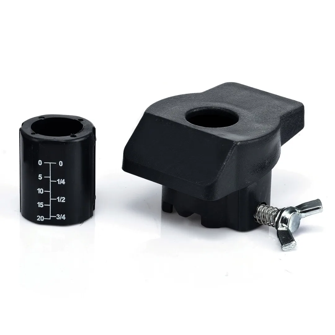 1pc Black Sanding Grinding Guide Attachment Drill Locator Positioner Rotary Tool Accessories Mayitr Mayitr