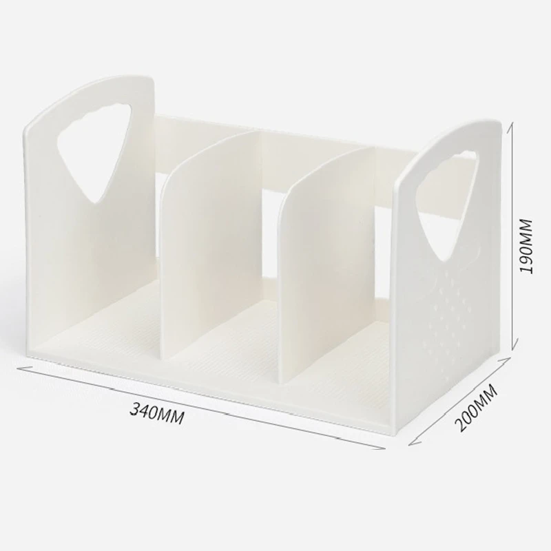 

Creative Multi-Function Office File Rack Multi-Layer Vertical Book Stand Rack Abs Plastic Storage Rack File Storage Box Booken