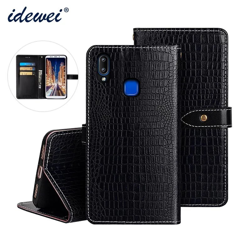 Vivo Y91 Case Cover Luxury Leather Flip Case For Vivo Y95 Protective Phone Case Crocodile Grain Vivo Y91 Case Cover Luxury Leather Flip Case For Vivo Y95 Protective Phone Case Crocodile Grain