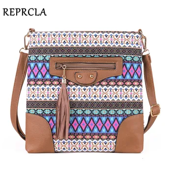 Fashion Women Bags National Canvas Women Messenger Bags Crossbody Flap Tassel Bag Handbags Designer Shoulder Bags Bolsa bonamie girl bohemian beach bag multilayer pocket women national crossbody bag female shoulder bag canvas flap messenger bags