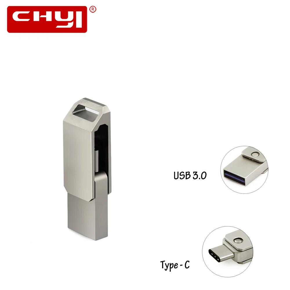 High Speed OTG Type C font b USB b font 3 0 Flash Drive 16 32