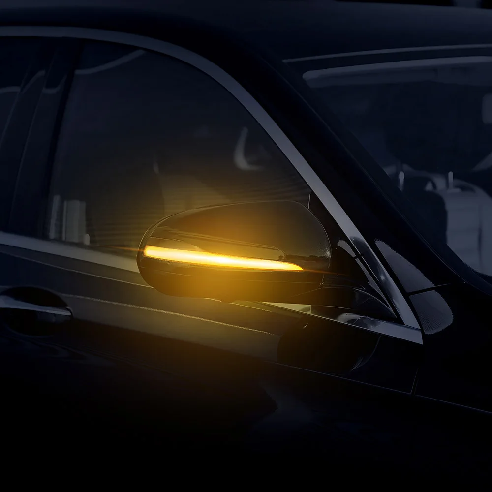 Динамический светодиодный сигнал поворота боковое зеркало лампа последовательного мигалки сигнальные лампы для Mercedes Benz W205 W213 W222 W253