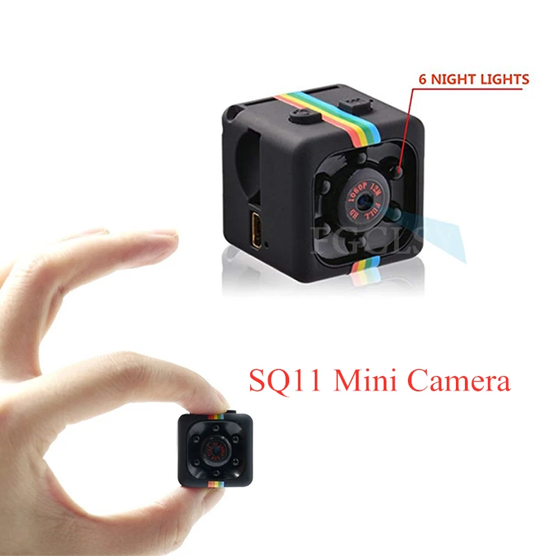 

SQ11 Mini Camera 1080P Sports DV Camcorder infrared Night Vision Mirco small Sports camera Video Recorder Cop Pocket action cam
