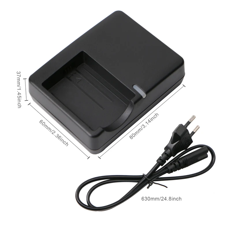 

LC E5E Battery Charger for Canon EOS450D EOS1000D LP E5 Lithium Battery EU Plug