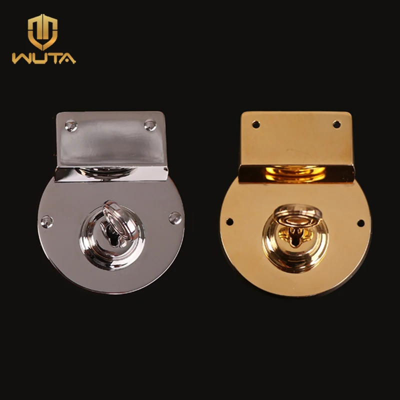 

WUTA Stainless Steel DIY Leather Handbag Bag Buckle Twist Lock Hardware Round Turn Lock Bag Clasp Durable for Dulles bag lock