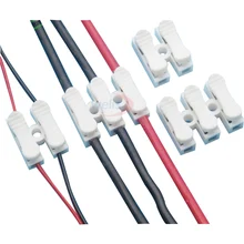 5pcs 2pin 3pin Spring Connector wire with no welding no screws Quick Connector cable clamp Terminal Block Easy Fit for led strip