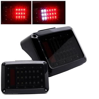 

LED Tail Lights for 2007-2016 Jeep Wrangler Tail Light Brake Reverse Turn Singal Lamp Back Up Rear Parking Stop Light DRL