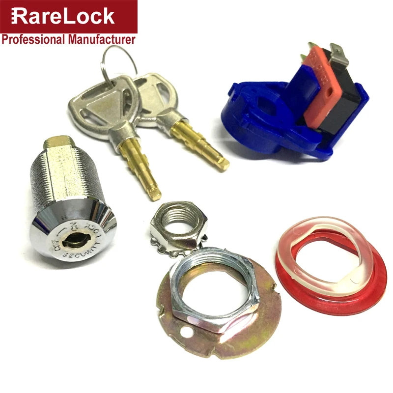 Rarelock пусковой ключ переключатель замок для игрового автомата оборудование латунный ключ так DIY мебельная фурнитура a