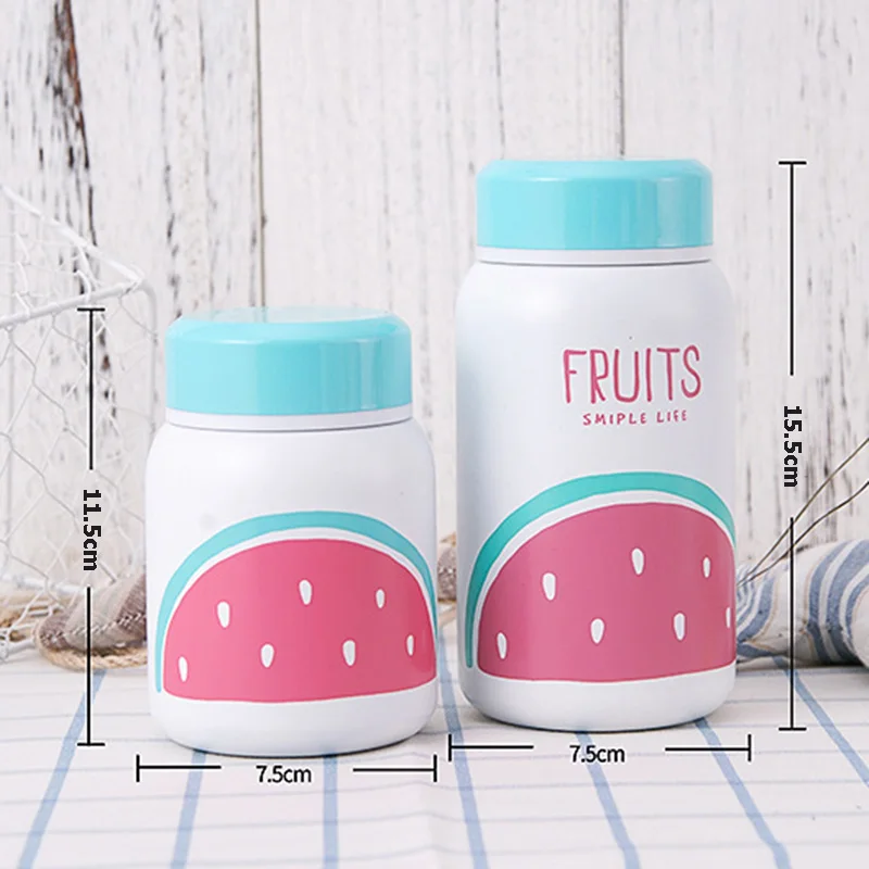 Baby Thermos Bottle Cartoon Children Vacuum Flask Stainless Steel Water Cup For Newborn Toddler Kids Insulation Drink Cup BB5106 (2)