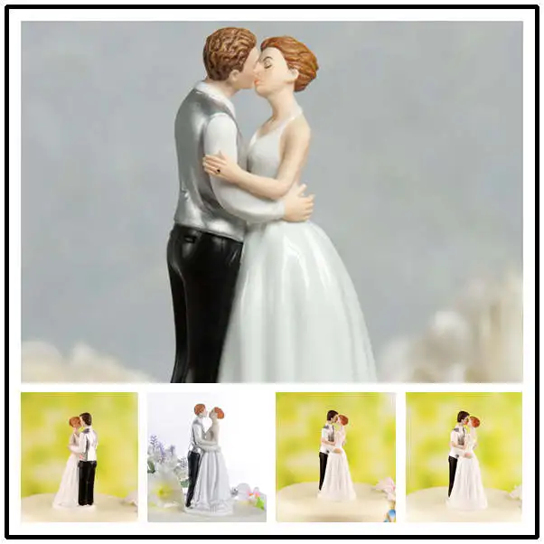 Романтические украшения для торта невесты, жениха, украшения для свадебного торта, фигурки для кексов, вечерние принадлежности для забавной свадьбы, помолвки, 1 шт - Цвет: 11