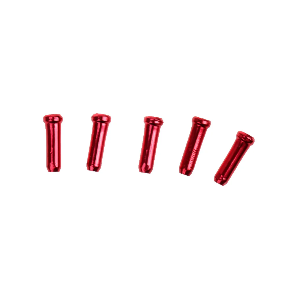 100pcs/set Bike Bicycle Brake Shifter Inner Cable Tips Wire End Cap Crimps