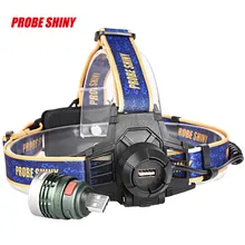 Высокое качество 10000лм XM-L T6 налобный фонарь светодиодный перезаряжаемый USB+ аккумулятор