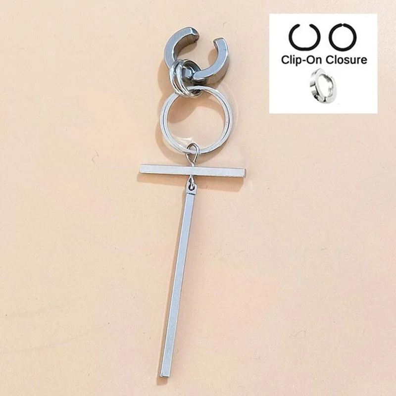 

1pcs On Earrings No Ear Hole Earring Korean Earrings Bangtan Boys V DNA Stud Earring For Women Men Album Accessories Kpop