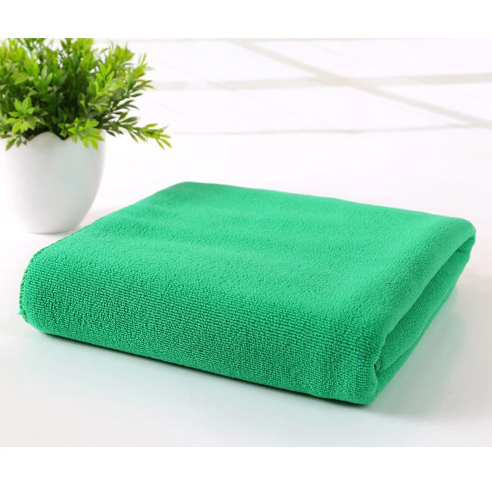 30*70 см впитывающая микрофибра для сушки ванны для плавания и пляжа мочалка быстросохнущая Волшебная Ванна полотенце для душа мягкое полотенце для чистки автомобиля - Цвет: Green