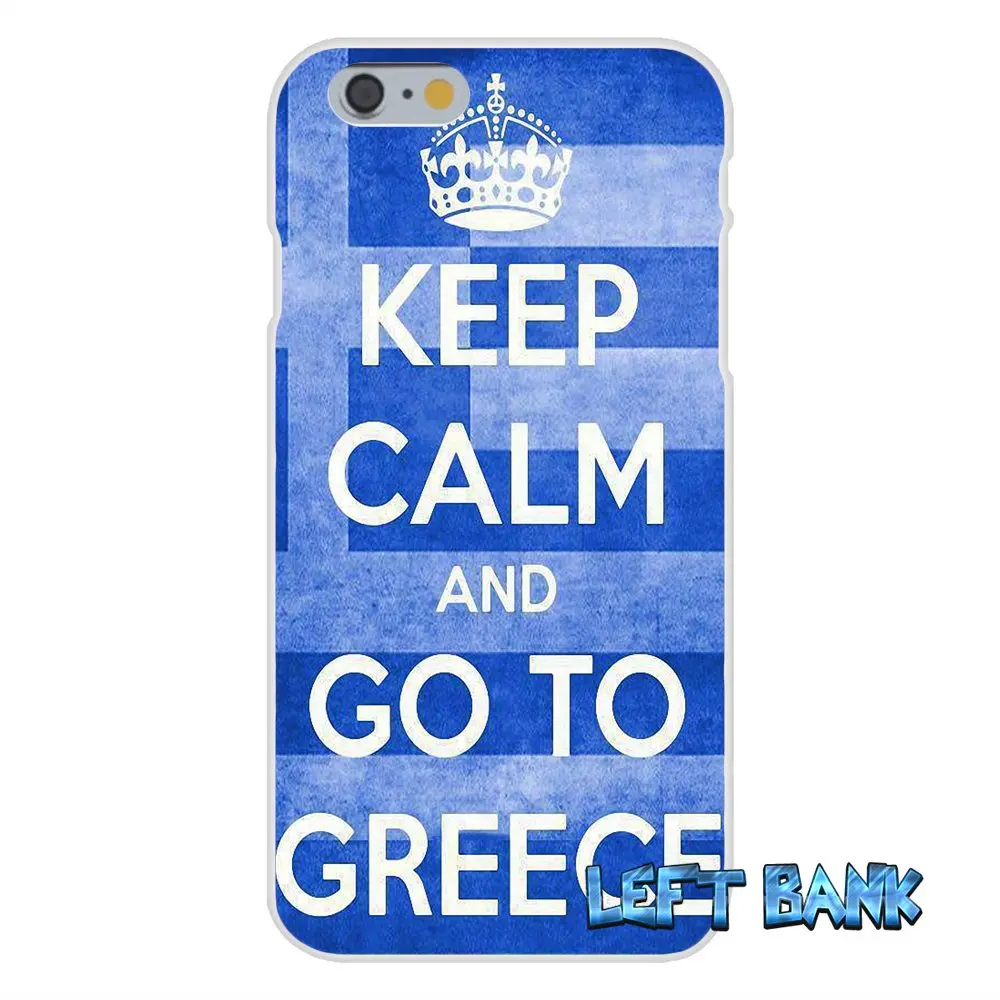 Для iPhone 4 4S 5 5S 5C SE 6 6S 7 Plus Keep Calm I'm греческий мягкий силиконовый чехол из ТПУ с