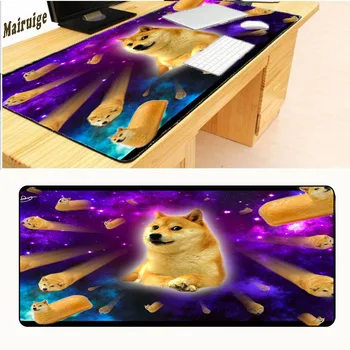 

Mairuige Drop Shipping Space Dog Gaming Mousepad Natural Rubber Mouse Pad Gamer Mouse Mat Game Pad Pad Computer Desk Game Mouse