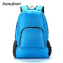 От бренда snowjenny SJ легкая сумка для путешествий рюкзак складной рюкзак Водонепроницаемый школьный легкая сумка