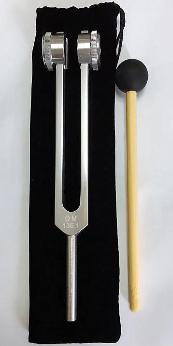 

Crystal low frequency tuning fork OM136.1HZ energy chakra sound tuning fork resonance meditation