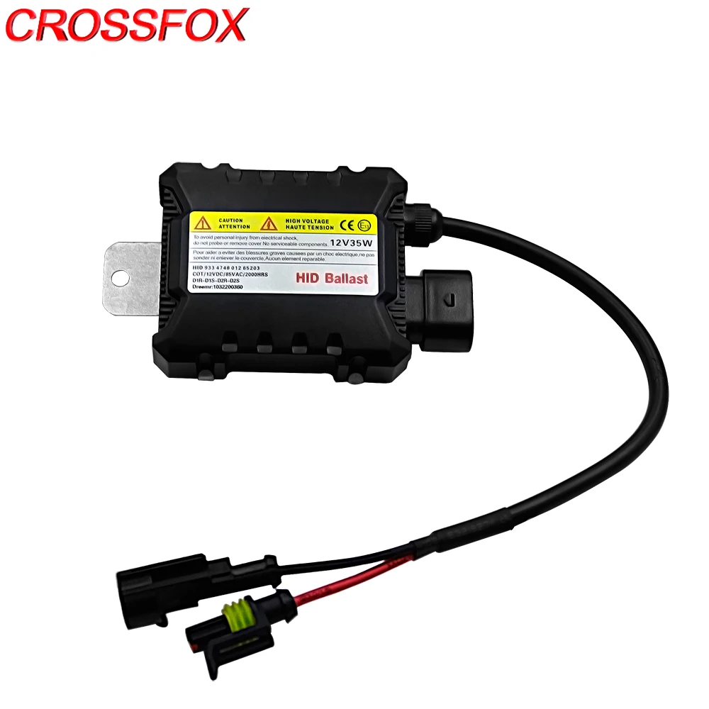 Комплект балласта CROSSFOX HID 12 в 35 Вт 55 ксеноновый блок зажигания H1 H3 H7 H8 H9 H11 9005 9006 H4 9003