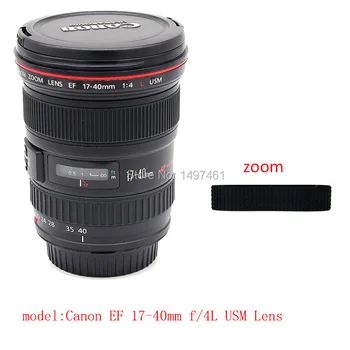 

Lens Zoom Rubber Ring /Rubber Grip Repair Succedaneum For Canon EF 17-40mm f/4L USM lens