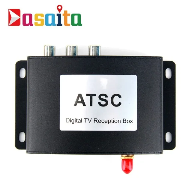 Высокая скорость HD автомобильный тв тюнер мобильный ATSC цифровое ТВ приемник коробка ATSC антенны для Северной Америки Hotaudio Dasaita