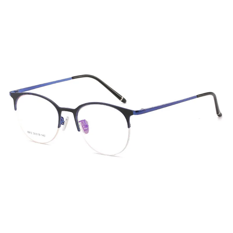 Handoer 6912 Optical Glasses Frame for Men and Women Alloy Eyewear Full Rim Alloy Spectacles Glasses Optical Prescription Frame