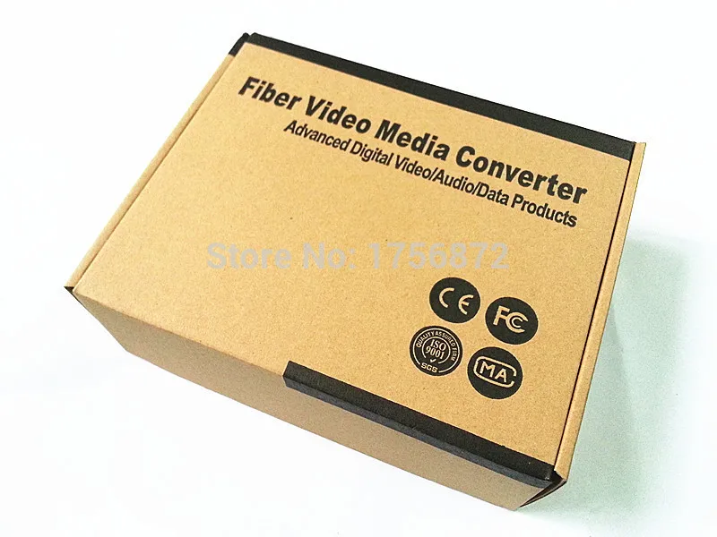 2pcs/lot RS422 to Optic Fiber Modem Singlemode SC