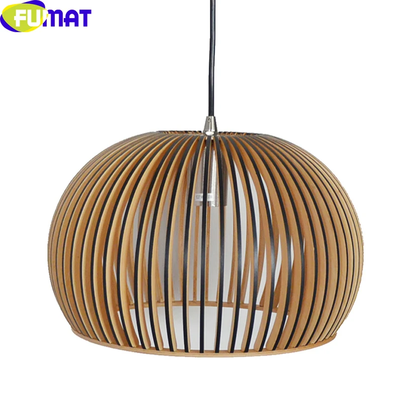 FUMAT Nordic Wood Pendant Lights Restaurant Bar Led Lamp Fixture Creative Study Room Wood Hanging Pendant Light Luces colgantes FUMAT Nordic Wood Pendant Lights Restaurant Bar Led Lamp Fixture Creative Study Room Wood Hanging Pendant Light Luces colgantes