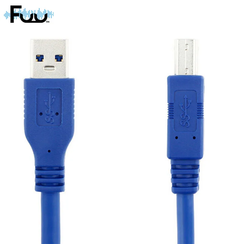 

High Quality USB 3.0 A Male AM to USB 3.0 B Type Male BM Extension Printer Wire Cable USB3.0 Cable 1.5m HZSP070