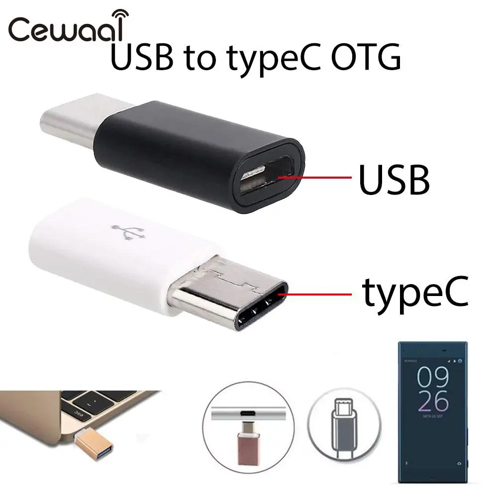 Buy Protable USB To Type C OTG Adapter USB To Type C