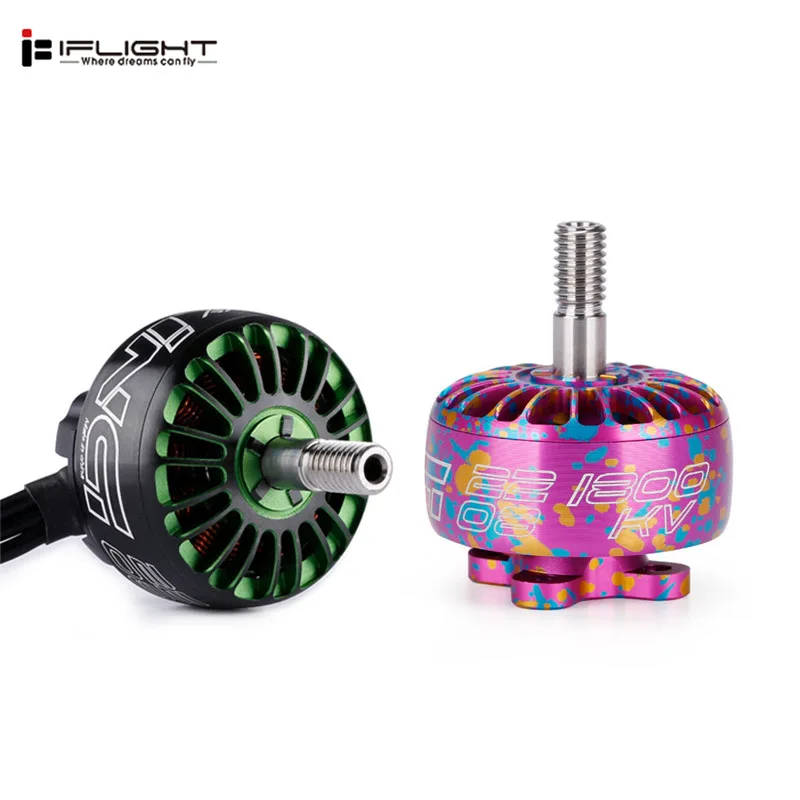 

1 / 4PCS iFlight XING 2208 1700KV 1800KV 2450KV 2-6S Brushless Motor for RC FPV Racing Drone Multicopter Spare Part DIY Accs