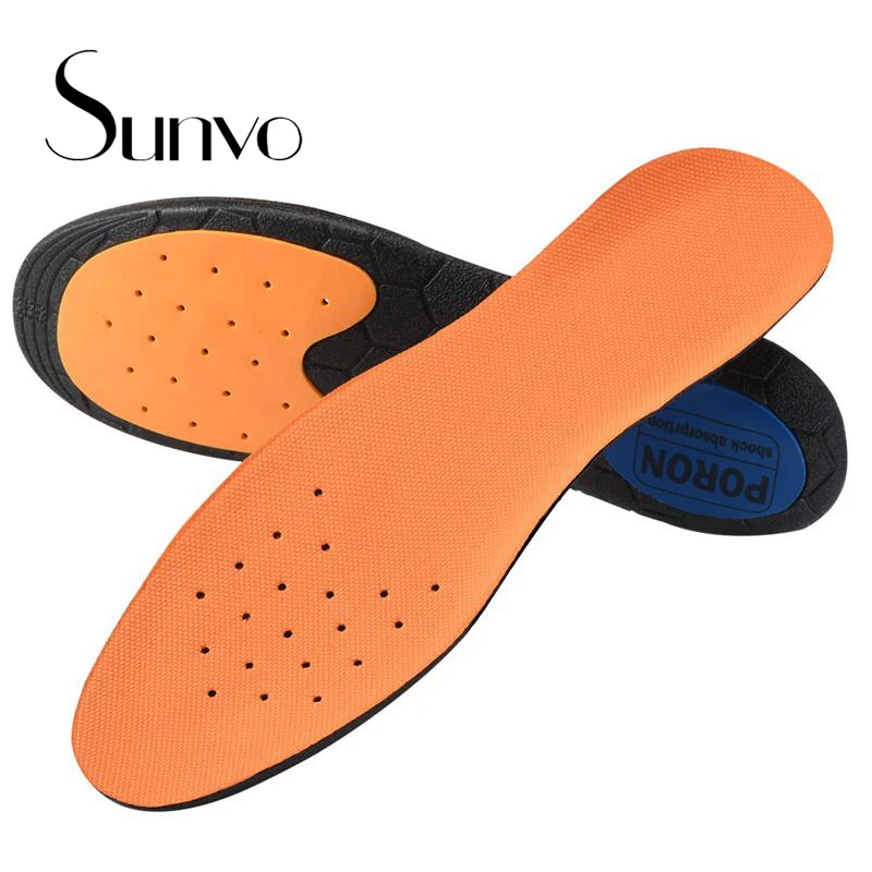 

Sunvo Football Sports Insoles Non-slip wear resistant Insole Arch support U-shaped Heel Sweat-absorbent breathable Shoe pads