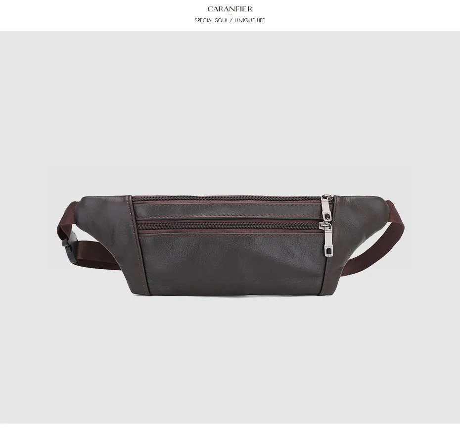 leather chest sling bag