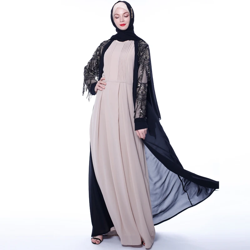 Plus Size Kimono Cardigan Long Femme Fashion Sequin Tassel Women Chiffon Cardigan Blouse Camisas Mujer Roupas Feminina Clothing - 4.00003E+12